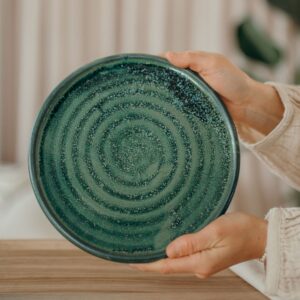 kleiner Teller magic green