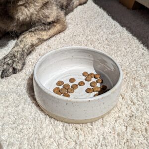 Futternapf weiß - Größe M