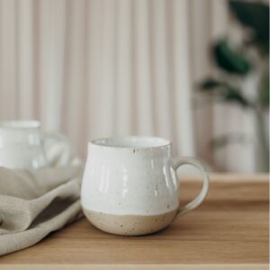 Tasse "Vivien" weiß